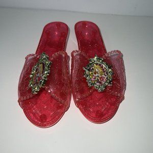 Jakks Disney Princess Aurora Sleeping Beauty Girls Dress Up Shoes Costume Pink